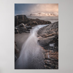 Norway Coast Landscape Photo Poster