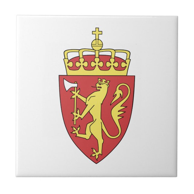 Norway Coat of Arms Tile (Front)