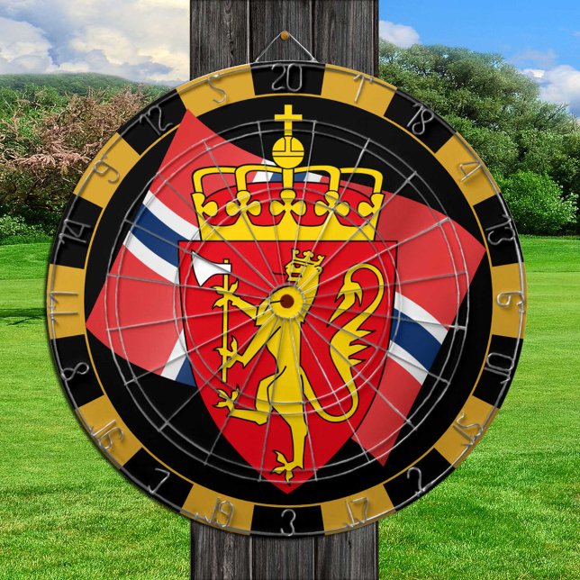 Norway Dartboard & Flag darts / game board (Creator Uploaded)