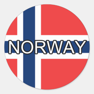 Norway Euro Sticker