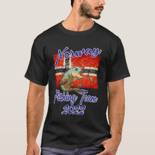 Norway Fishing Team 2022 Scandinavia Norway Norway T-Shirt