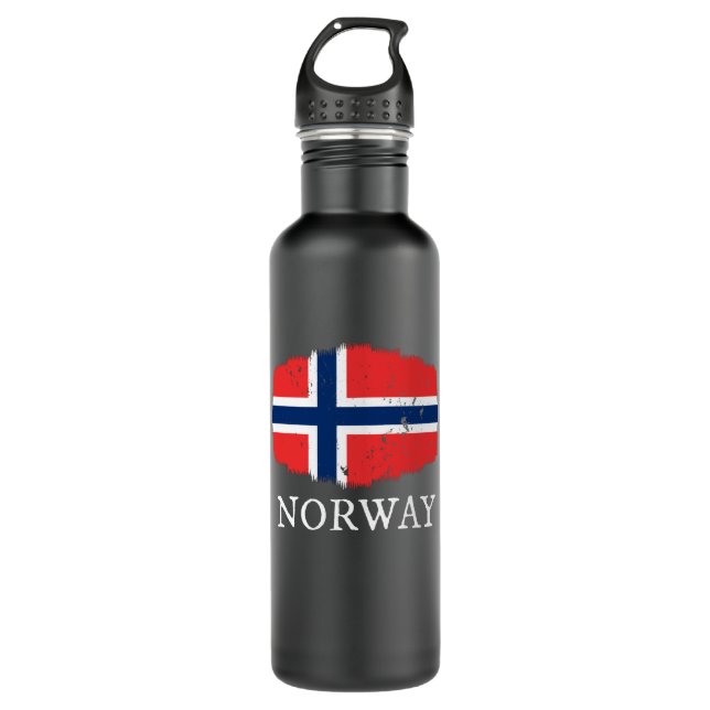 Norway Flag 710 Ml Water Bottle (Front)
