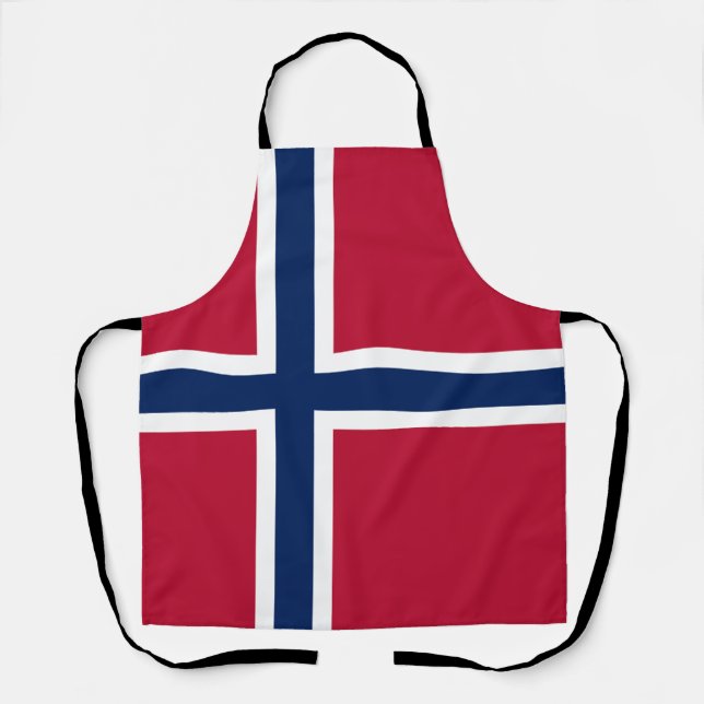 Norway Flag Apron (Front)