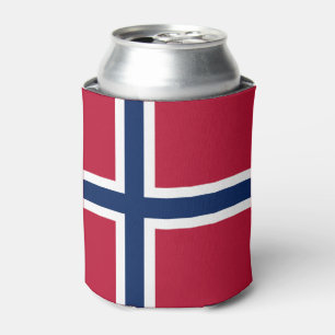 Norway Flag Can Cooler