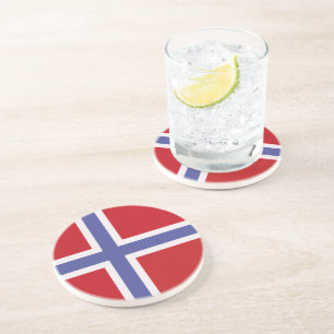 Norway flag coaster