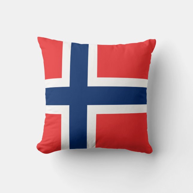Norway Flag Cushion (Front)