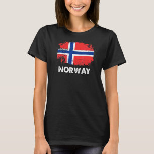 Norway Flag Design Norwegian Flag T-Shirt
