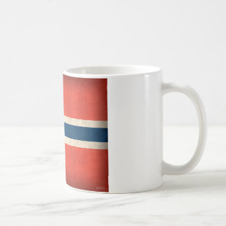 Norway Flag Distressed Mug
