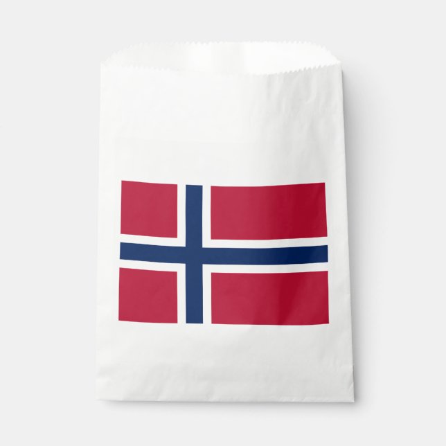 Norway Flag Favour Bags (Front)