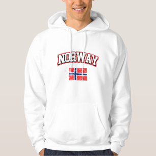 Norway Flag Hoodie