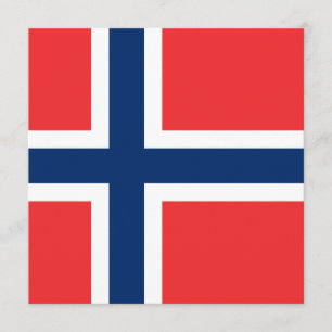 Norway Flag Invitation