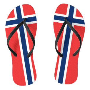 Norway Flag Jandals