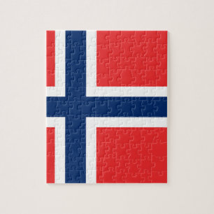 Norway Flag Jigsaw Puzzle