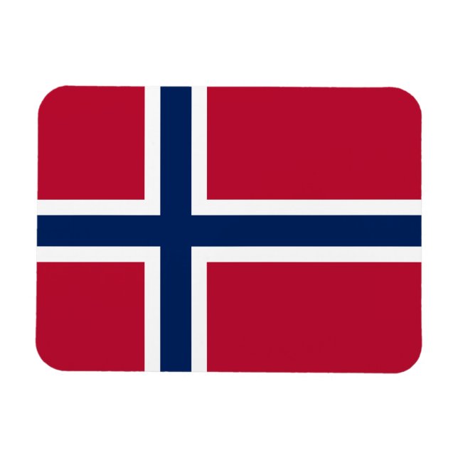 Norway Flag Magnet (Horizontal)
