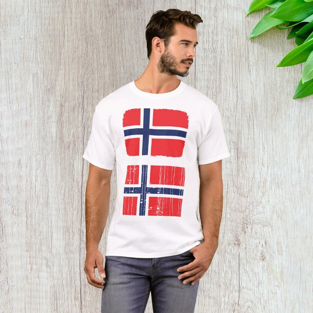 Norway Flag Mens T-Shirt (Creator Uploaded)