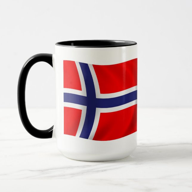 Norway Flag Mug (Left)