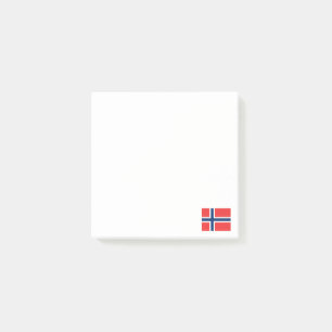 Norway Flag Norwegian Patriotic Post-it Notes