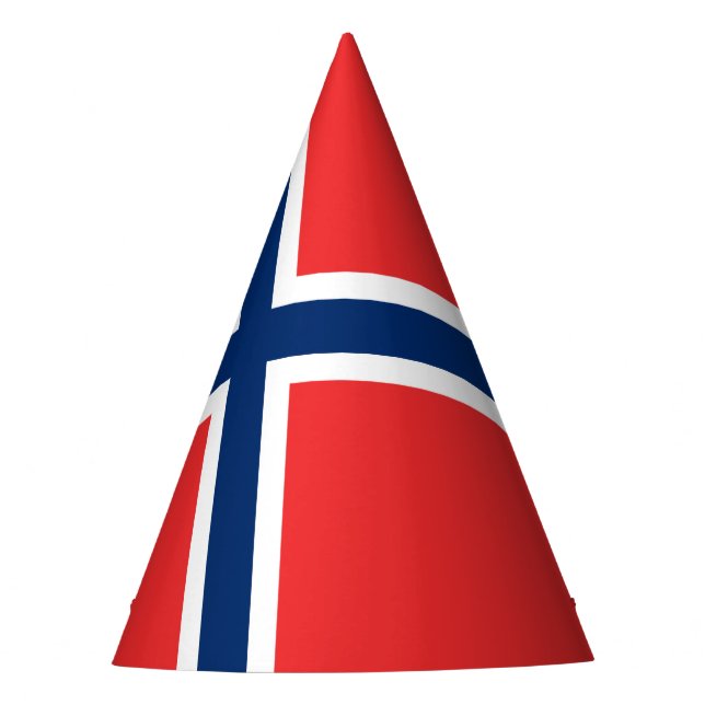 Norway Flag Party Hat (Front)