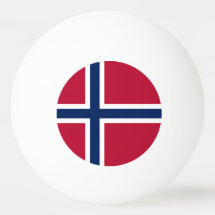 Norway Flag Ping Pong Ball