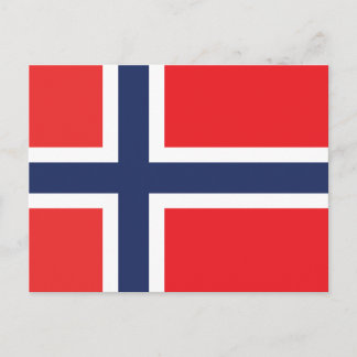NORWAY FLAG POSTCARD