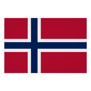 Norway Flag Poster