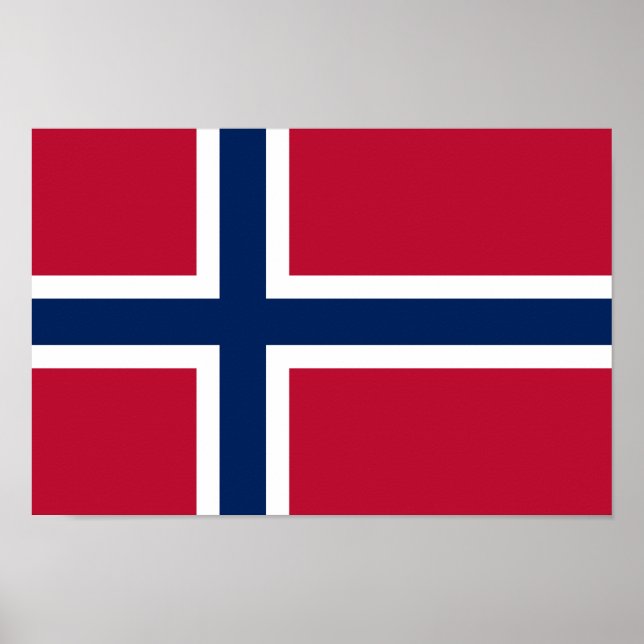 Norway Flag Poster (Front)