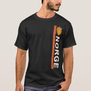 Norway Flag Pride Soccer And Sport Themed T-Shirt