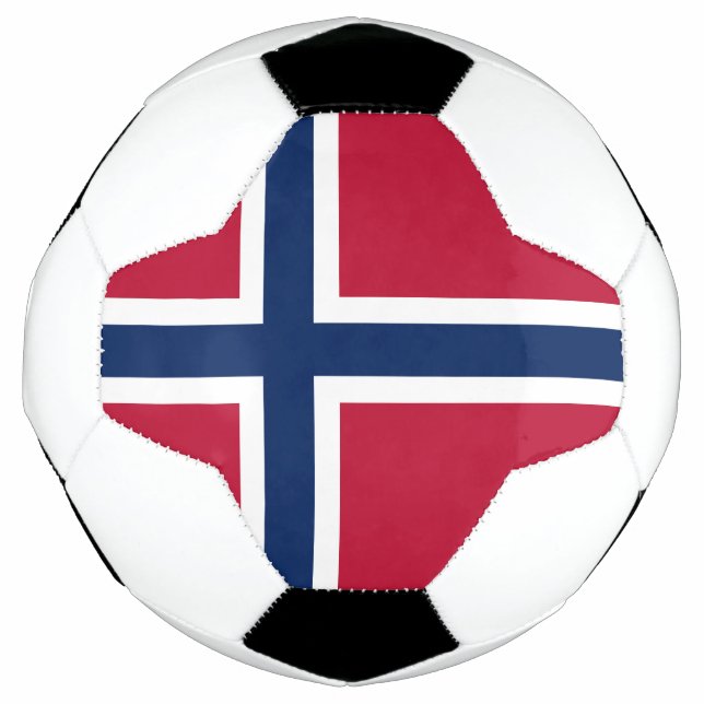 Norway Flag Soccer Ball (Front)