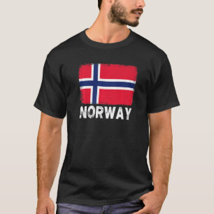 Norway Flag  Support Norwegian People Women Men T-Shirt