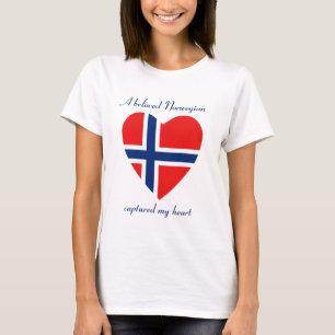 Norway Flag Sweetheart T-Shirt