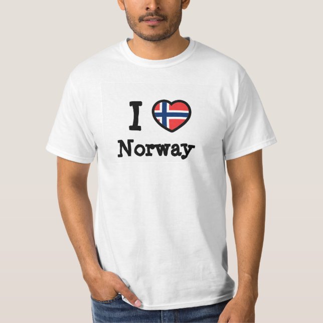 Norway Flag T-Shirt (Front)
