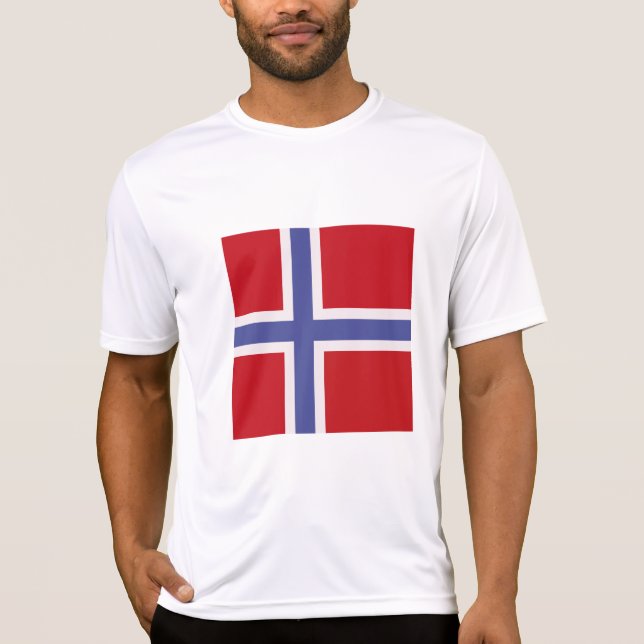 Norway flag T-Shirt (Front)