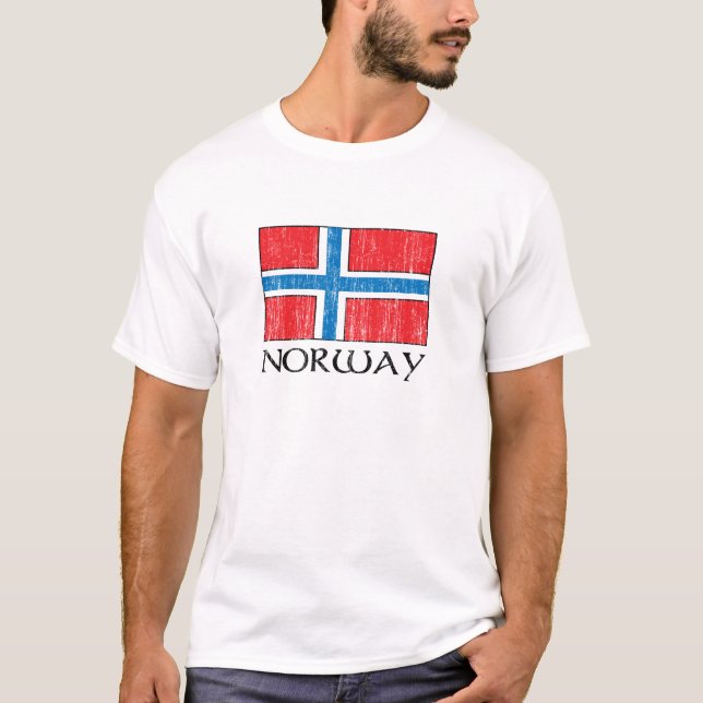 Norway Flag T-Shirt (Front)