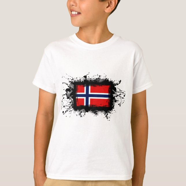 Norway Flag T-Shirt (Front)