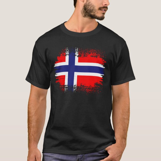 Norway flag T-Shirt (Front)