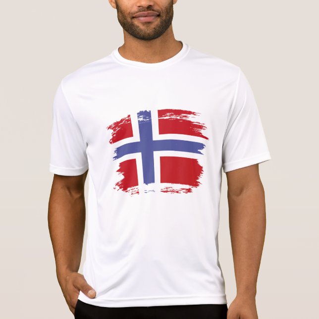 Norway flag T-Shirt (Front)
