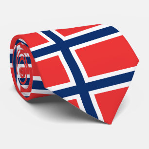 Norway Flag Tie