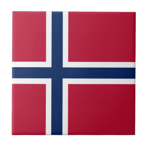 Norway Flag Tile