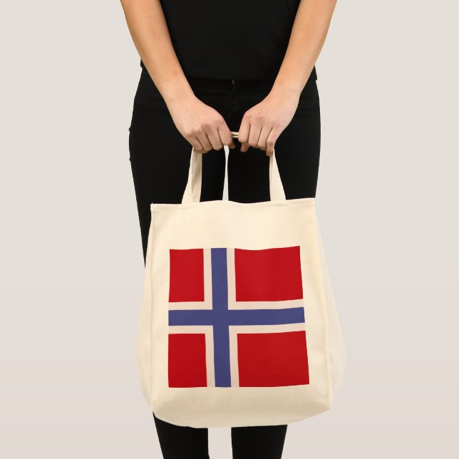 Norway flag tote bag (Front (Product))