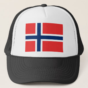 Norway flag trucker hat
