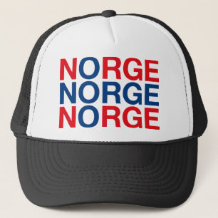 NORWAY Flag Trucker Hat