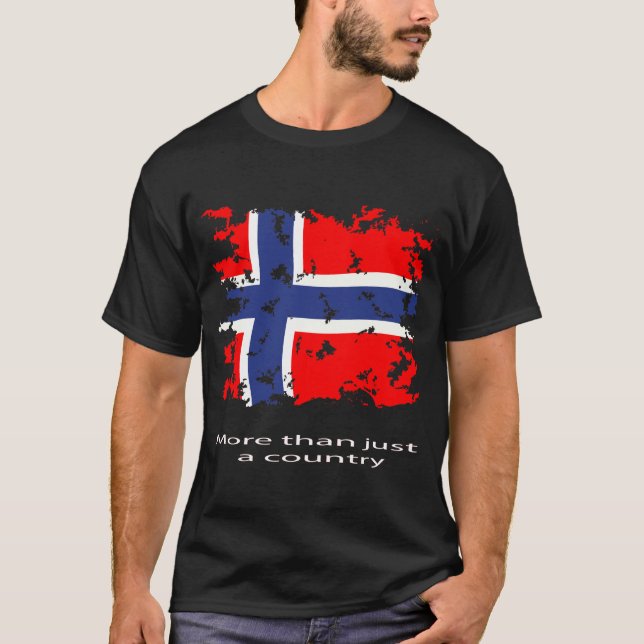 Norway flag vintage T-Shirt (Front)
