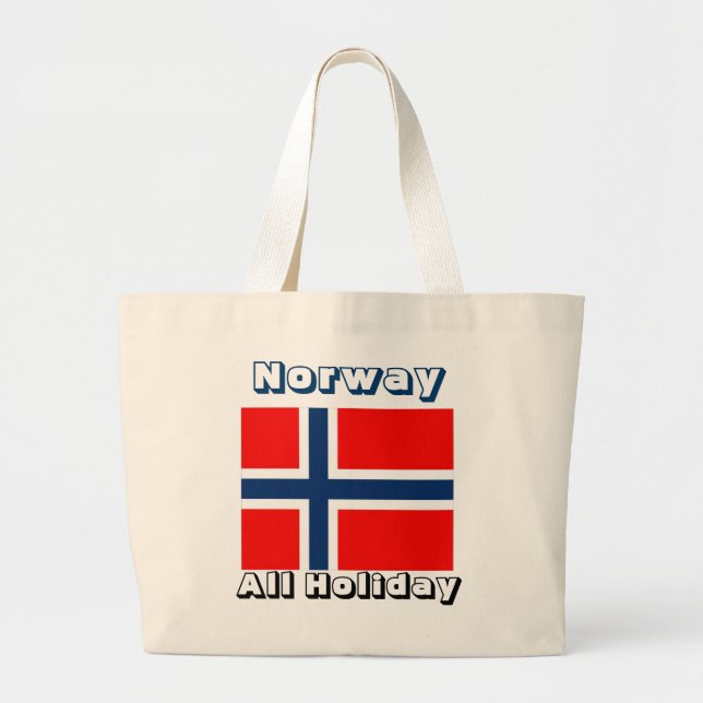Norway flagtote bag (Front)