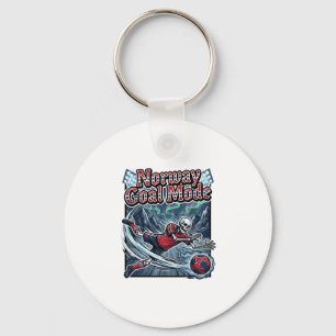Norway Goal Mode Skeleton Striker Nations Streetwe Key Ring