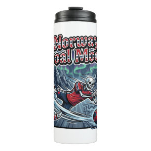 Norway Goal Mode Skeleton Striker Nations Streetwe Thermal Tumbler