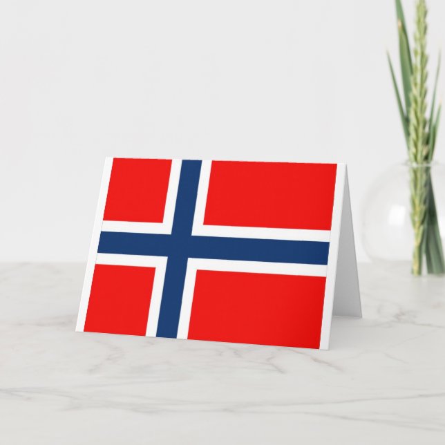 norway greeting card (Front)