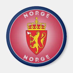 Norway Heritage Emblem Magnet