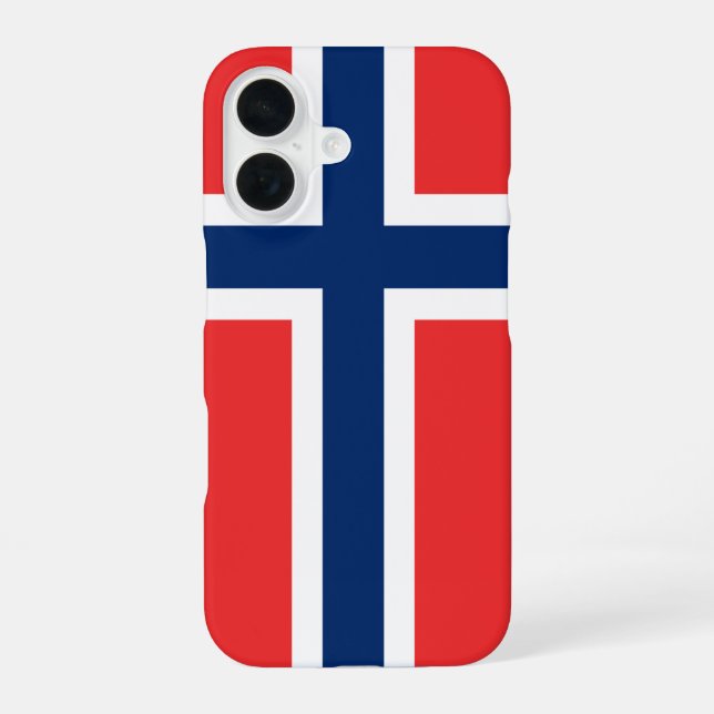 Norway iPhone 16 Case (Back)