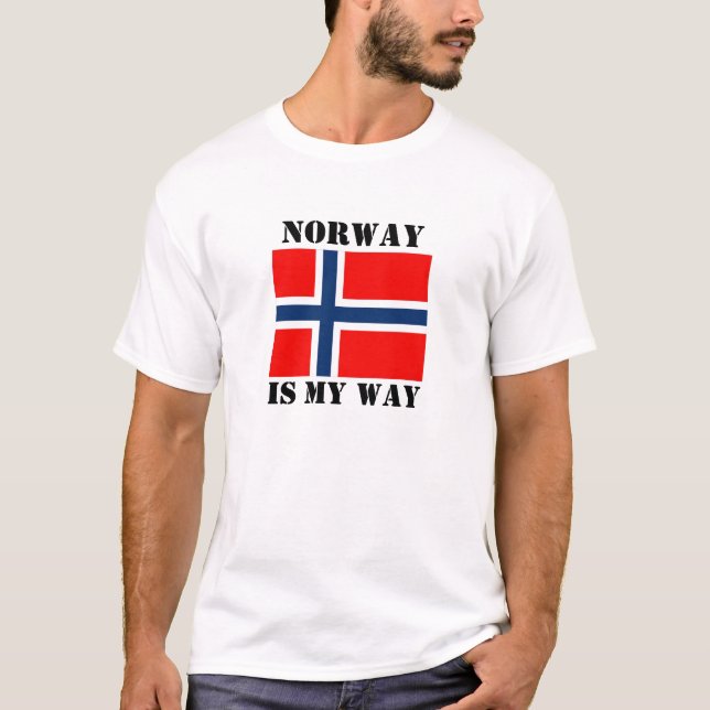 Norway is my way T-Shirt (Front)