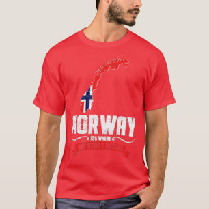 Norway its where my story begins T-Shirt